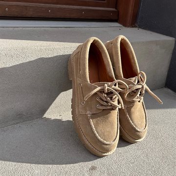 Copenhagen Shoes - The Walk Suede - Bisquit